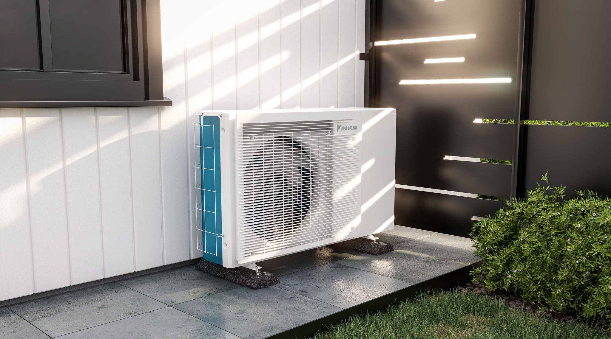 Installation eines Daikin Emura Außengeräts